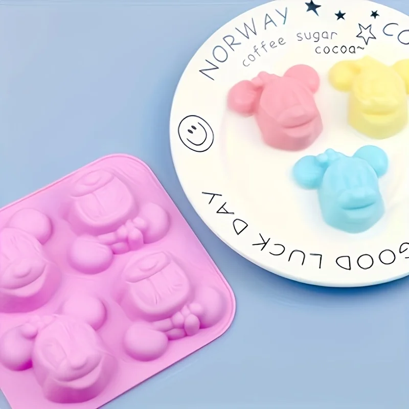 Soap Making Line - 1pc Minnie cartoon mold, ideal for