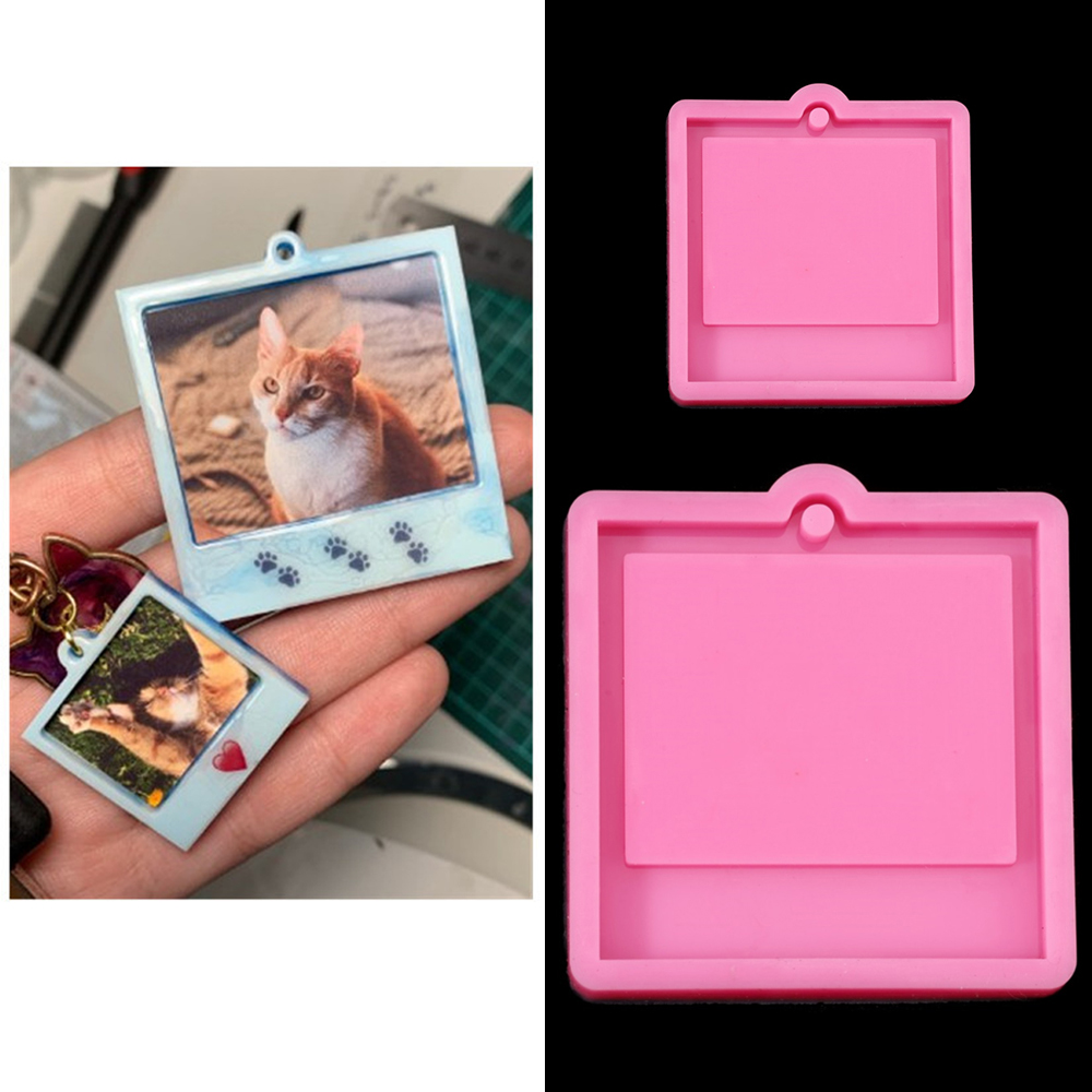 Soap Making Line - Photo Frame Epoxy Resin Keychain Mold