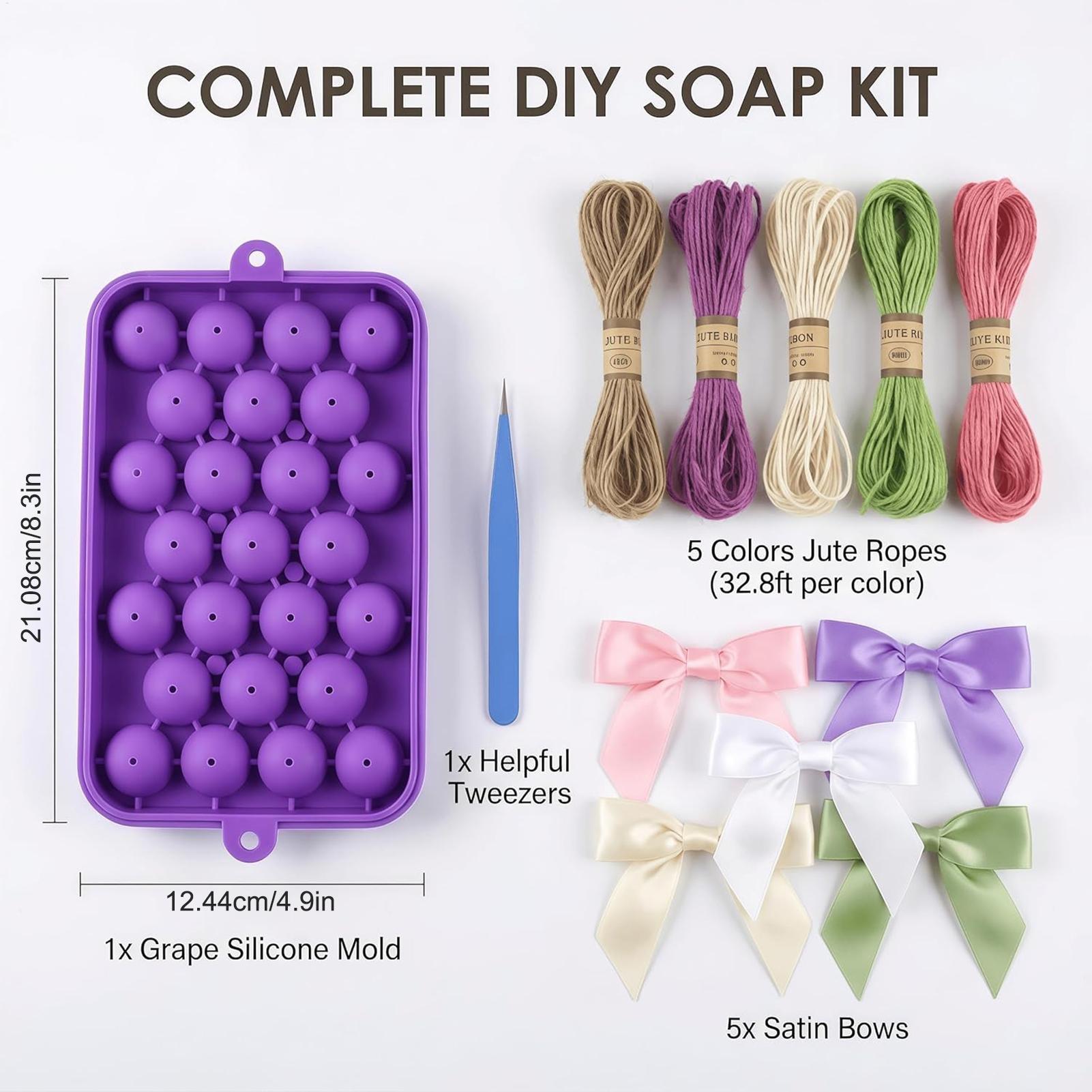DIY Soap Making Kit Grape Soap - Soap Making Essentials ulasan dan harga