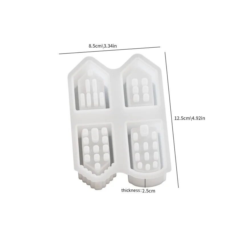Art House Shape Resin Silicone - Soap Making Art ulasan dan harga