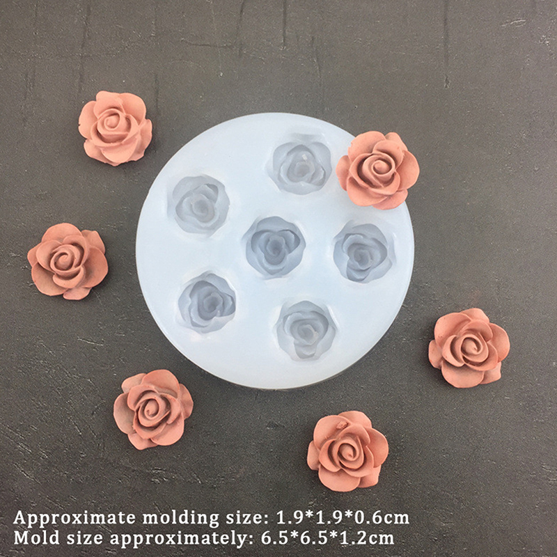 3D Rose Flower Shape Leaf Sili - Soap Making Party ulasan dan harga