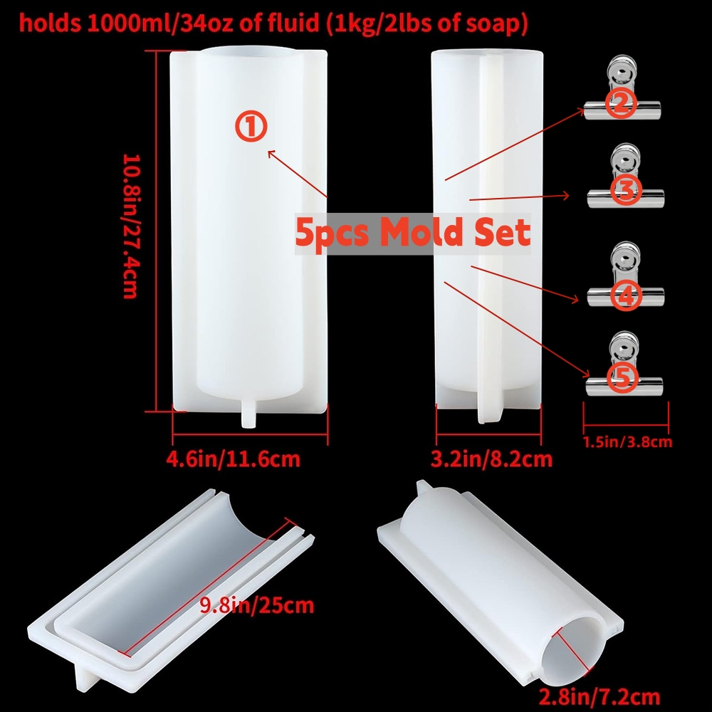 Big Cylinder Tube Soap Mold wi - Soap Making Line ulasan dan harga