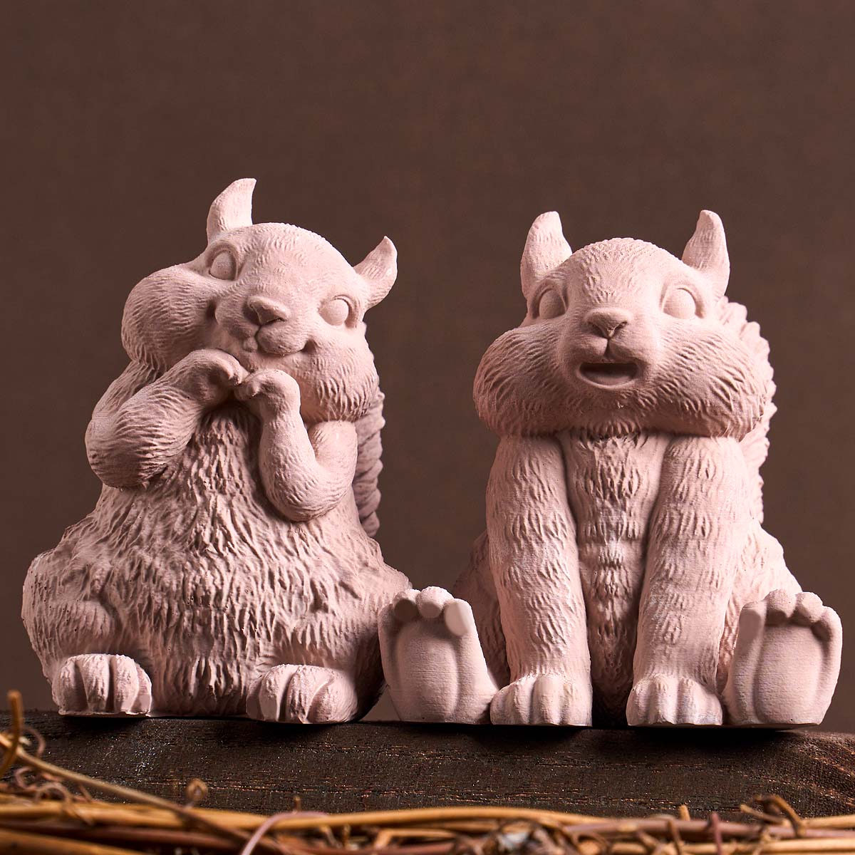 3D Squirrel Candle Mold DIY Cu - Soap Making Art ulasan dan harga