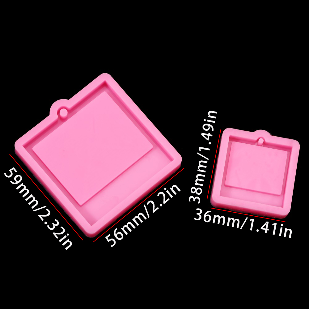 Photo Frame Epoxy Resin Keycha - Soap Making Line ulasan dan harga