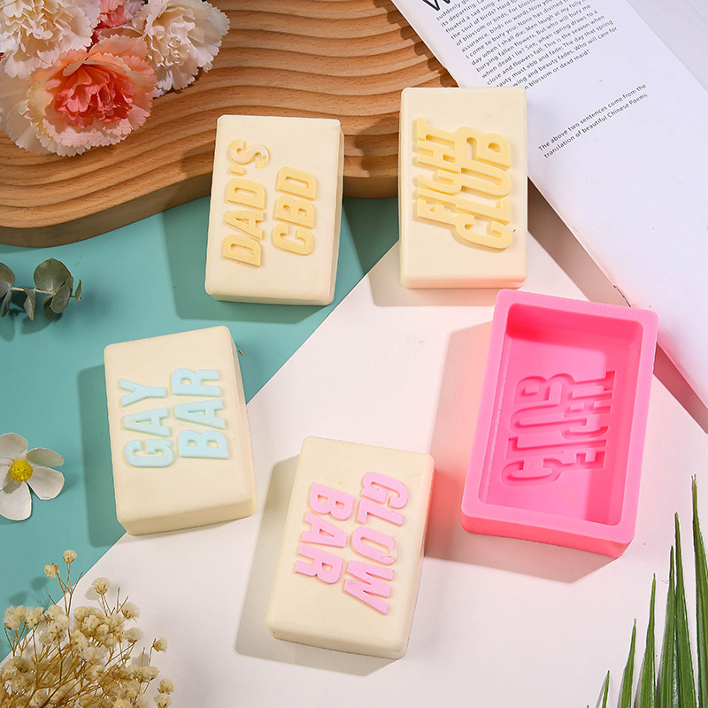 Fight Club Letters Soap Silico - Soap Making Fight Club ulasan dan harga