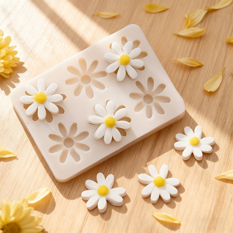 1pc 3D Daisy Sunflower Silicon - Soap Making Party ulasan dan harga