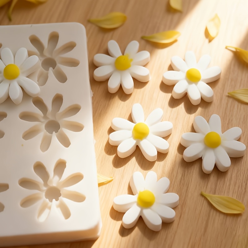 1pc 3D Daisy Sunflower Silicon - Soap Making Party ulasan dan harga