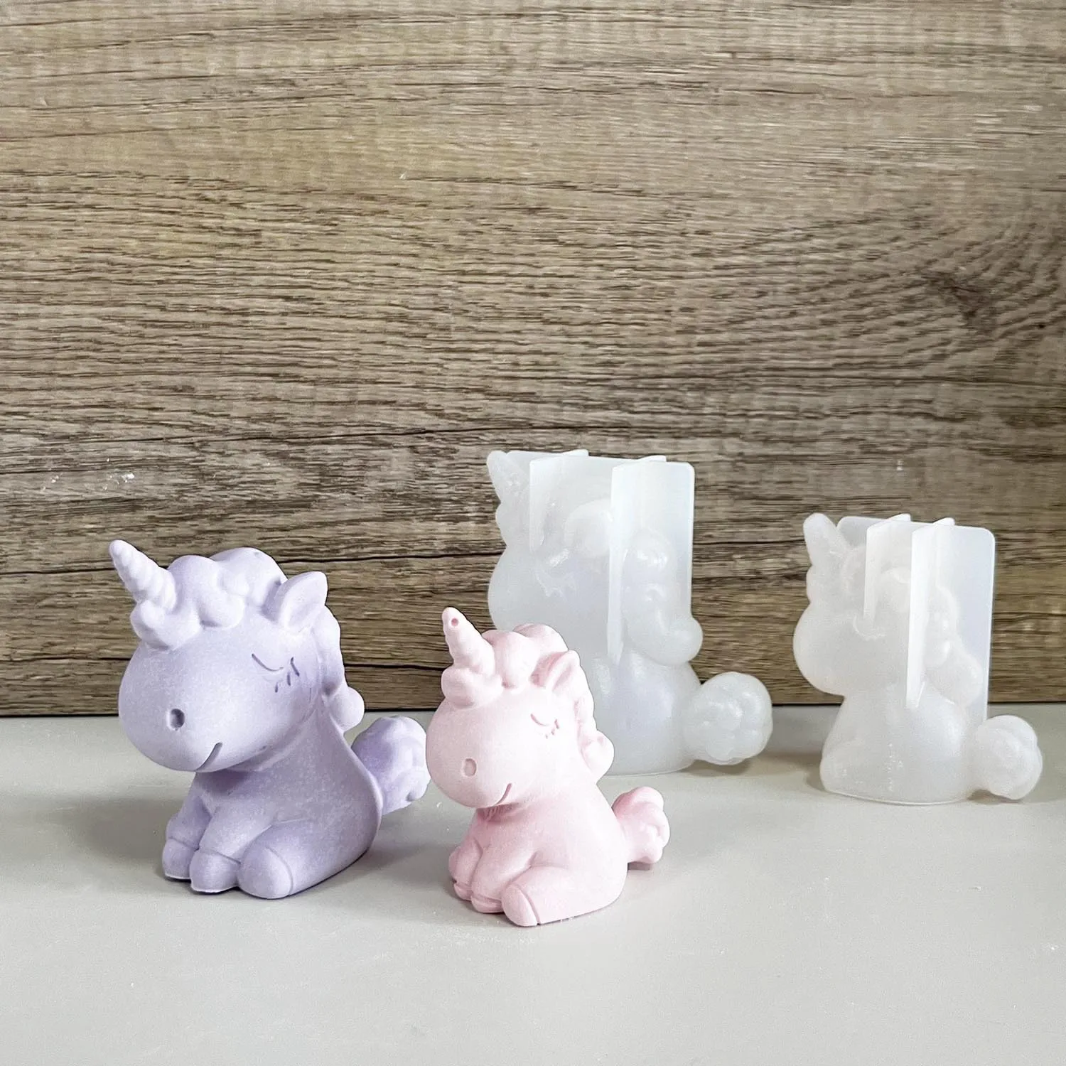 3D Geometric Silicone Unicorn  - Soap Making Line ulasan dan harga