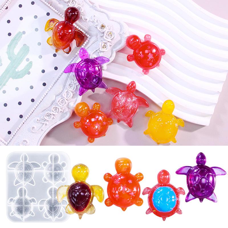 Four Turtles Plaster Silicone  - Soap Making Party ulasan dan harga