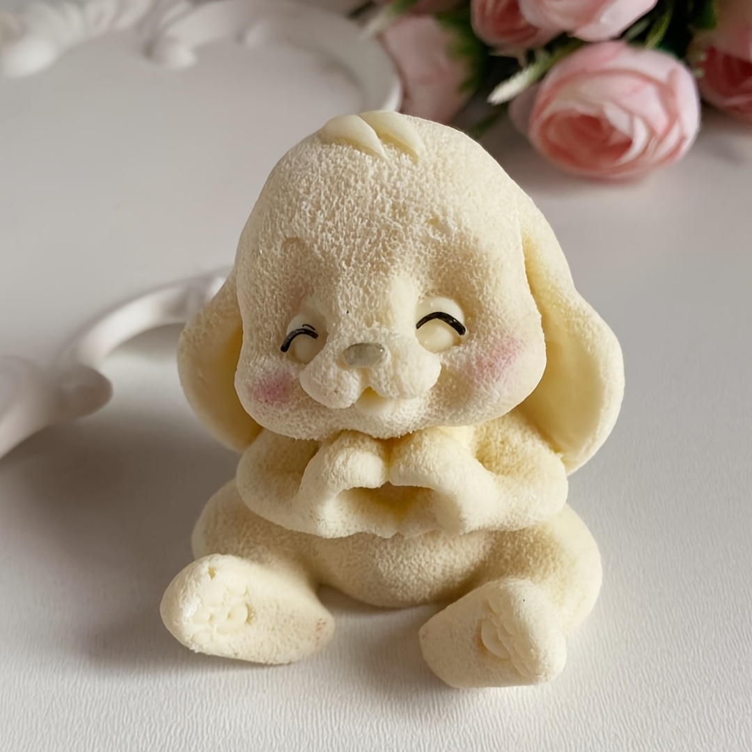 1pc Adorable Rabbit Resin Sili - Soap Making Party ulasan dan harga