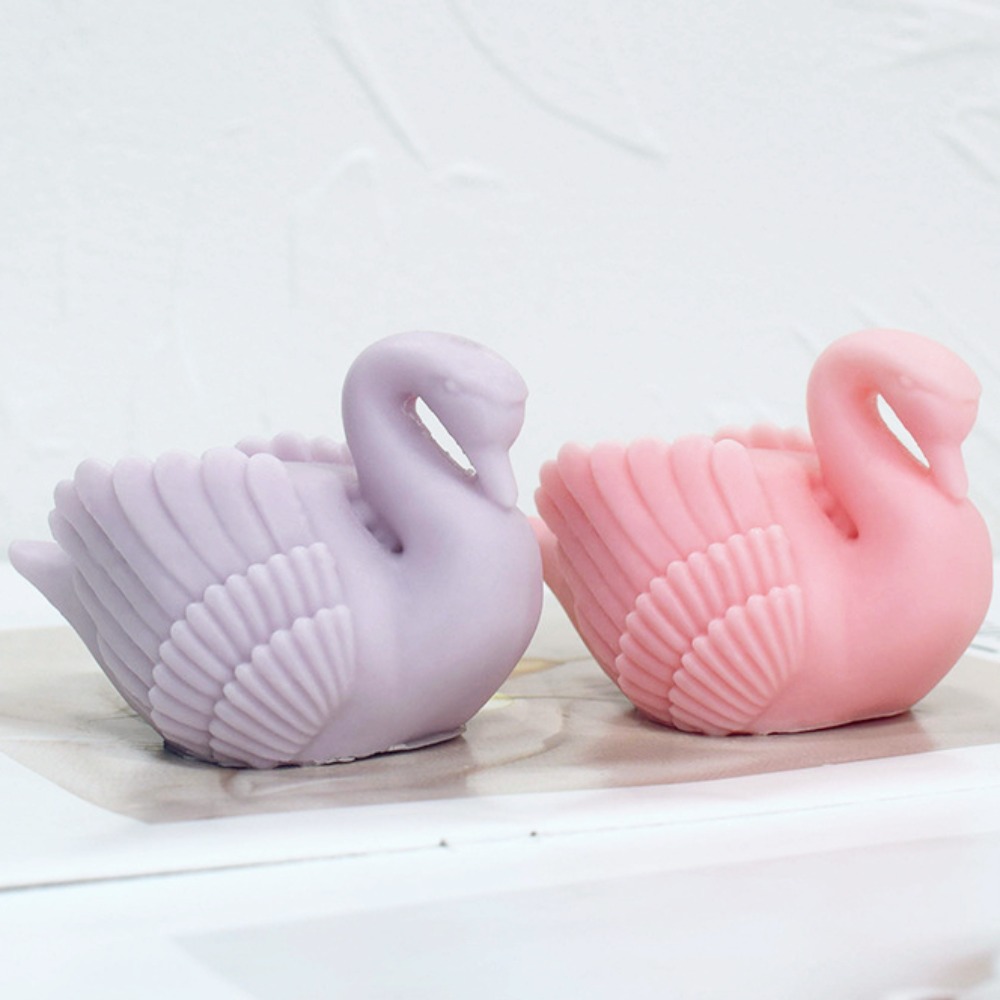 White Swan Silicone Candle Mou - Soap Making Art ulasan dan harga
