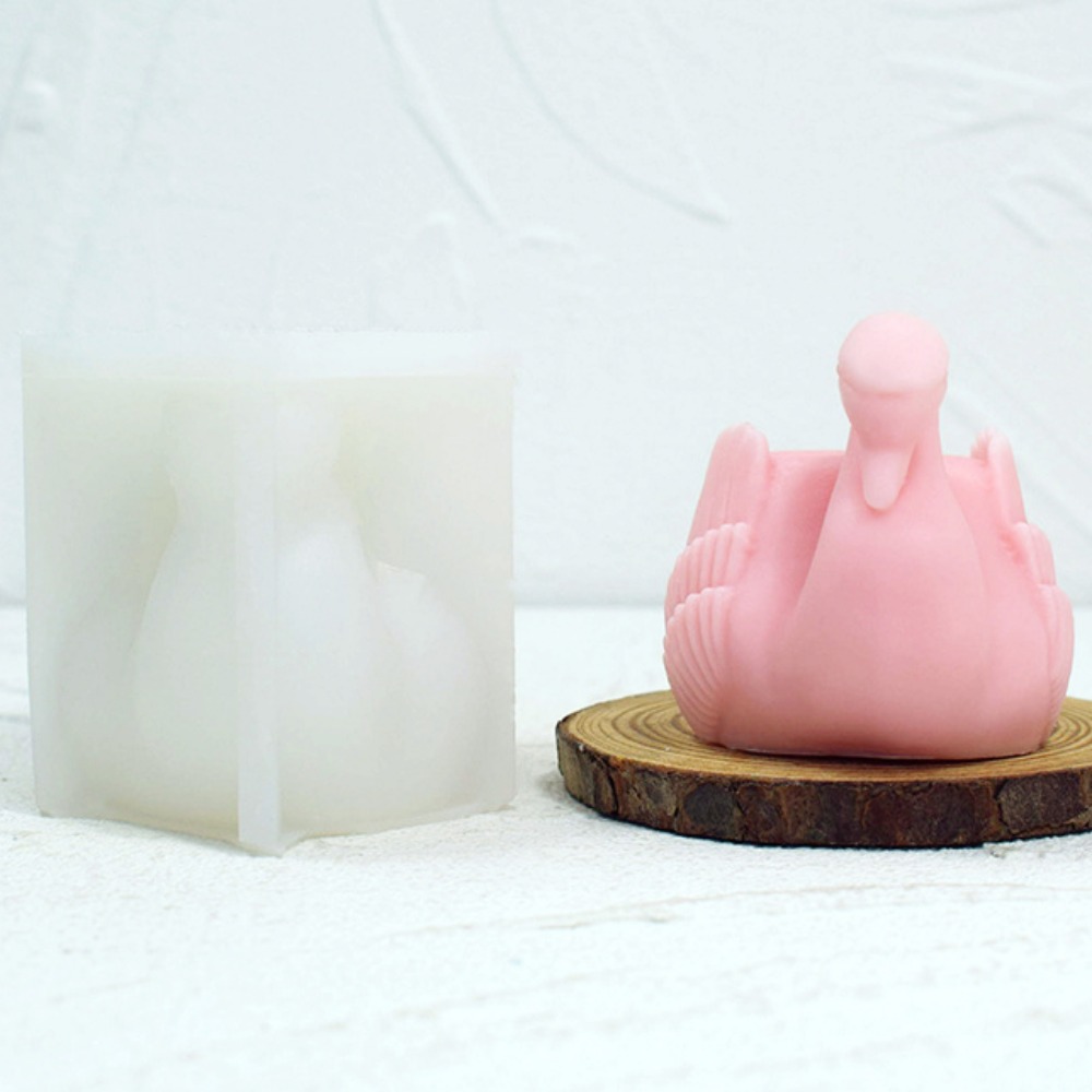 White Swan Silicone Candle Mou - Soap Making Art ulasan dan harga