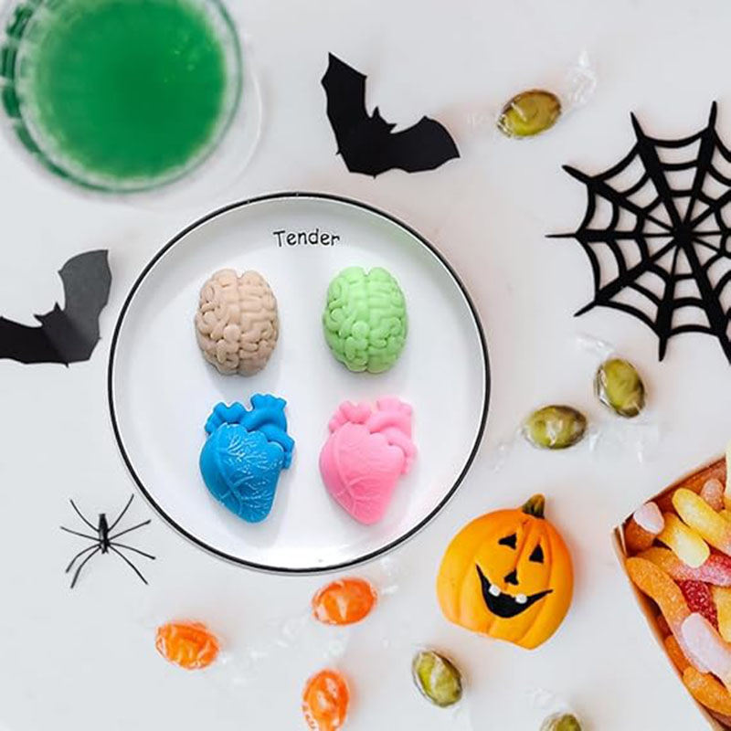 Human Brain And Heart Silicone - Soap Making Line ulasan dan harga