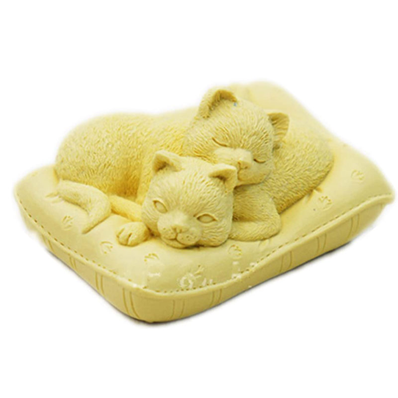 Non-Stick Silicone Cat Mould 3 - Soap Making Art ulasan dan harga