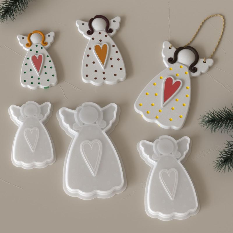 Love Angel Gypsum Mold Candle  - Soap Making Party ulasan dan harga
