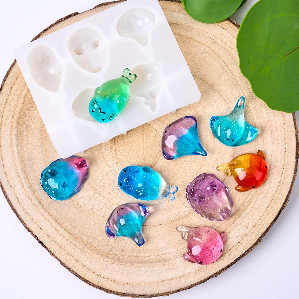 3D Healing Kawaii Manta Ray Wh - Soap Making Line ulasan dan harga