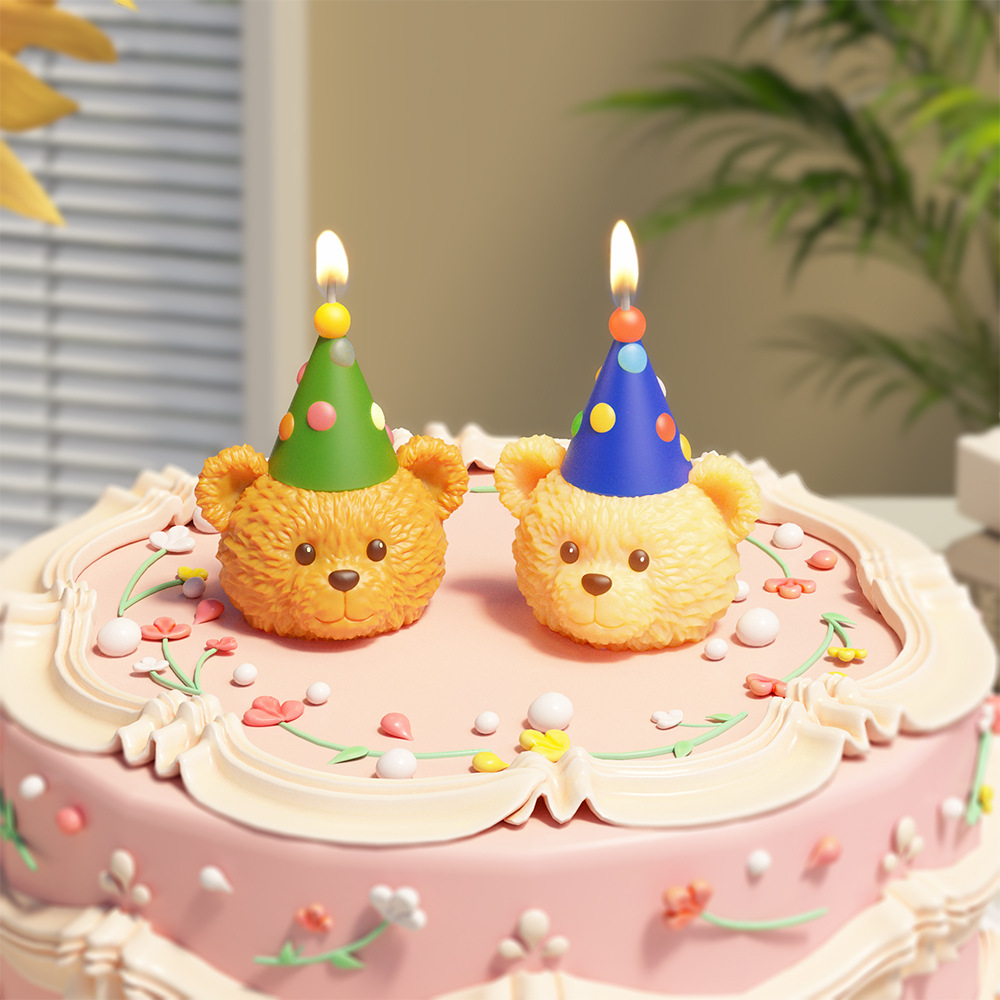 3D Cute Bear Resin Mold for Ca - Soap Making Art ulasan dan harga