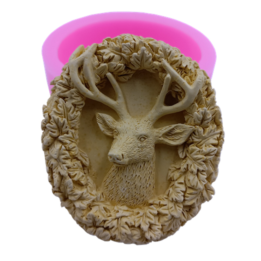 Deer Design Soap Silicone Mold - Soap Making Line ulasan dan harga