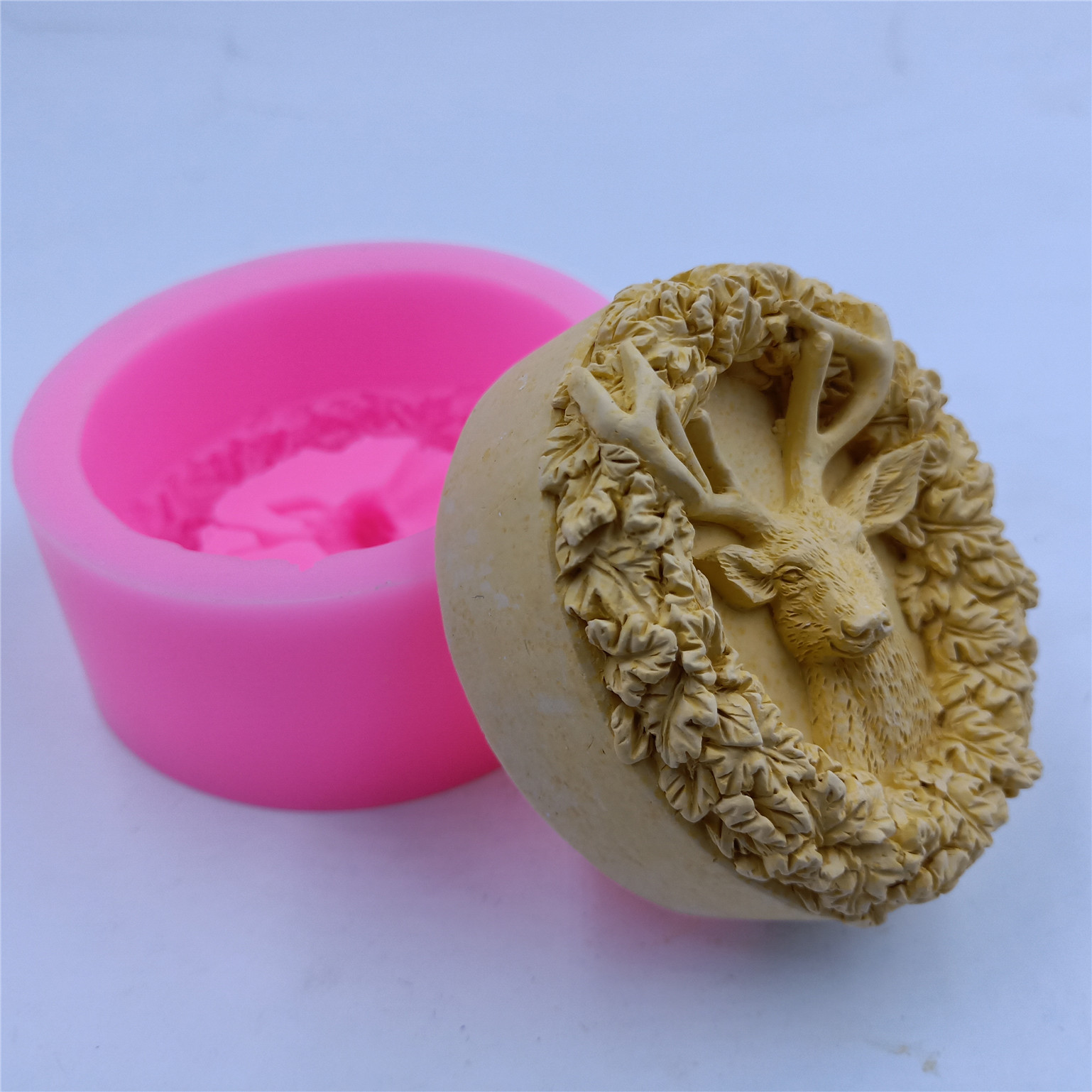 Deer Design Soap Silicone Mold - Soap Making Line ulasan dan harga