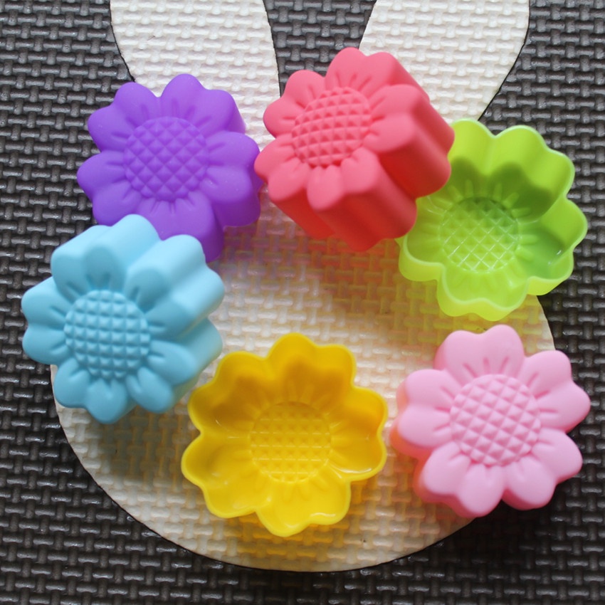 6 Pcs Set Non-Stick Flower Des - Soap Making Party ulasan dan harga