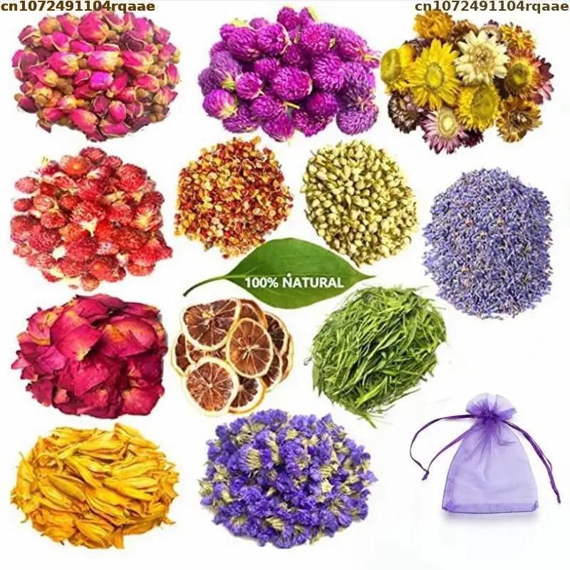 800g 100% Natural Dried Flower - Soap Making Art ulasan dan harga