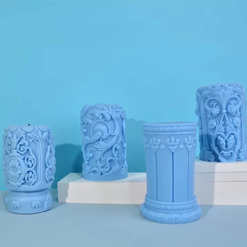 Carved Roman Column Candle Sil - Soap Making Art ulasan dan harga